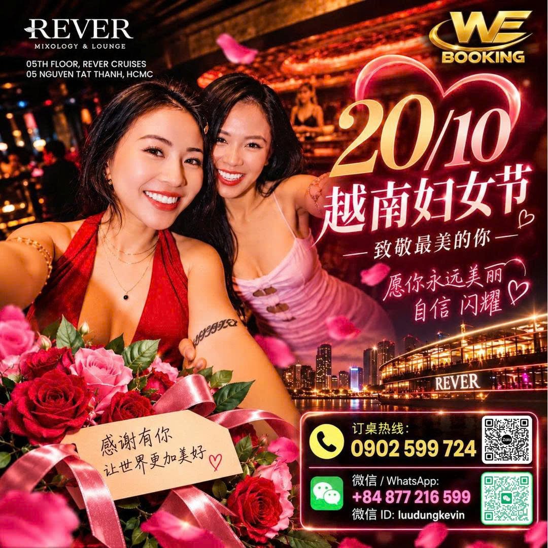 Hình Ảnh Sự Kiện REVER Lounge We Booking