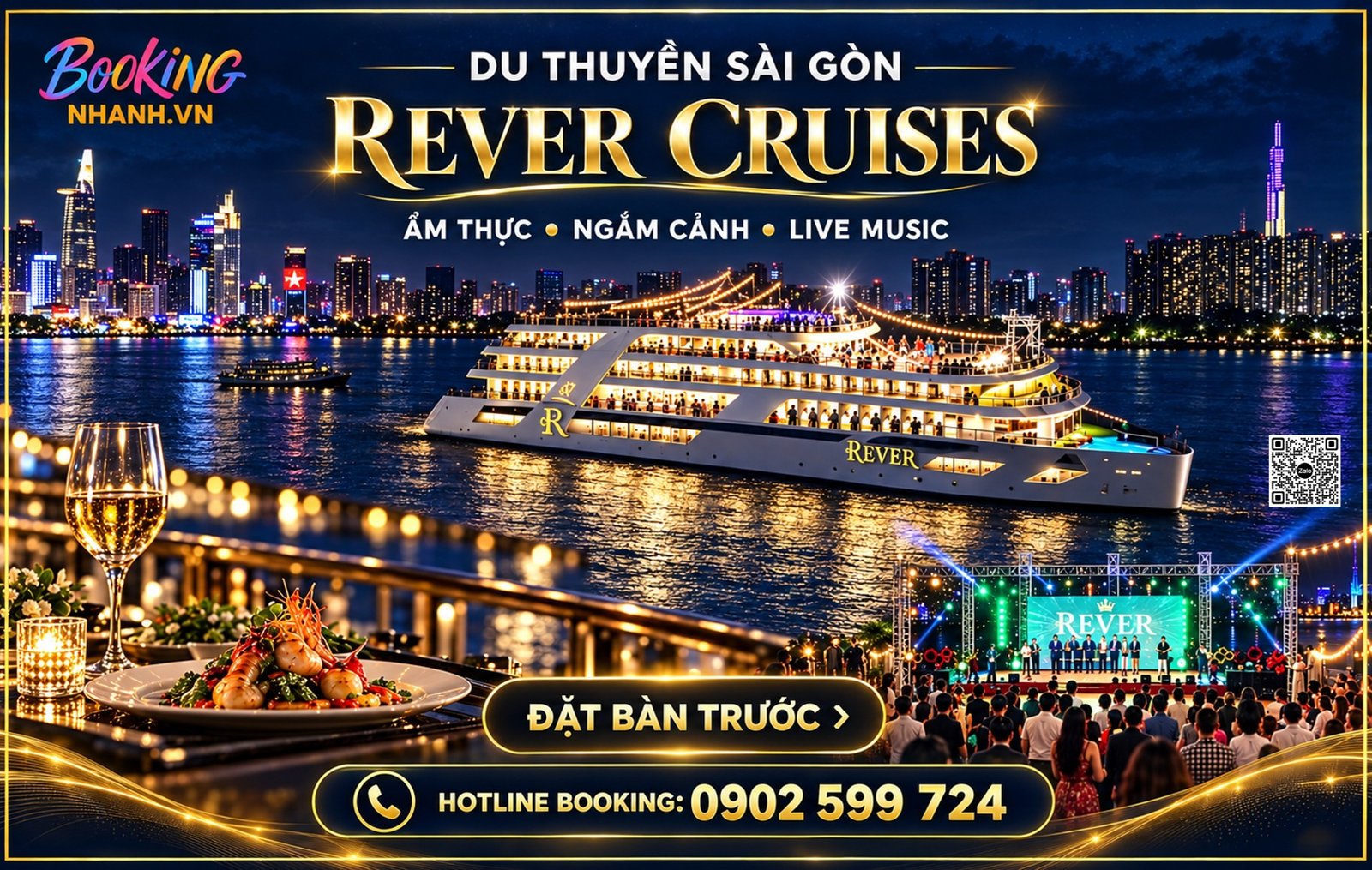 Hình Banner Rever Lounge Saigon